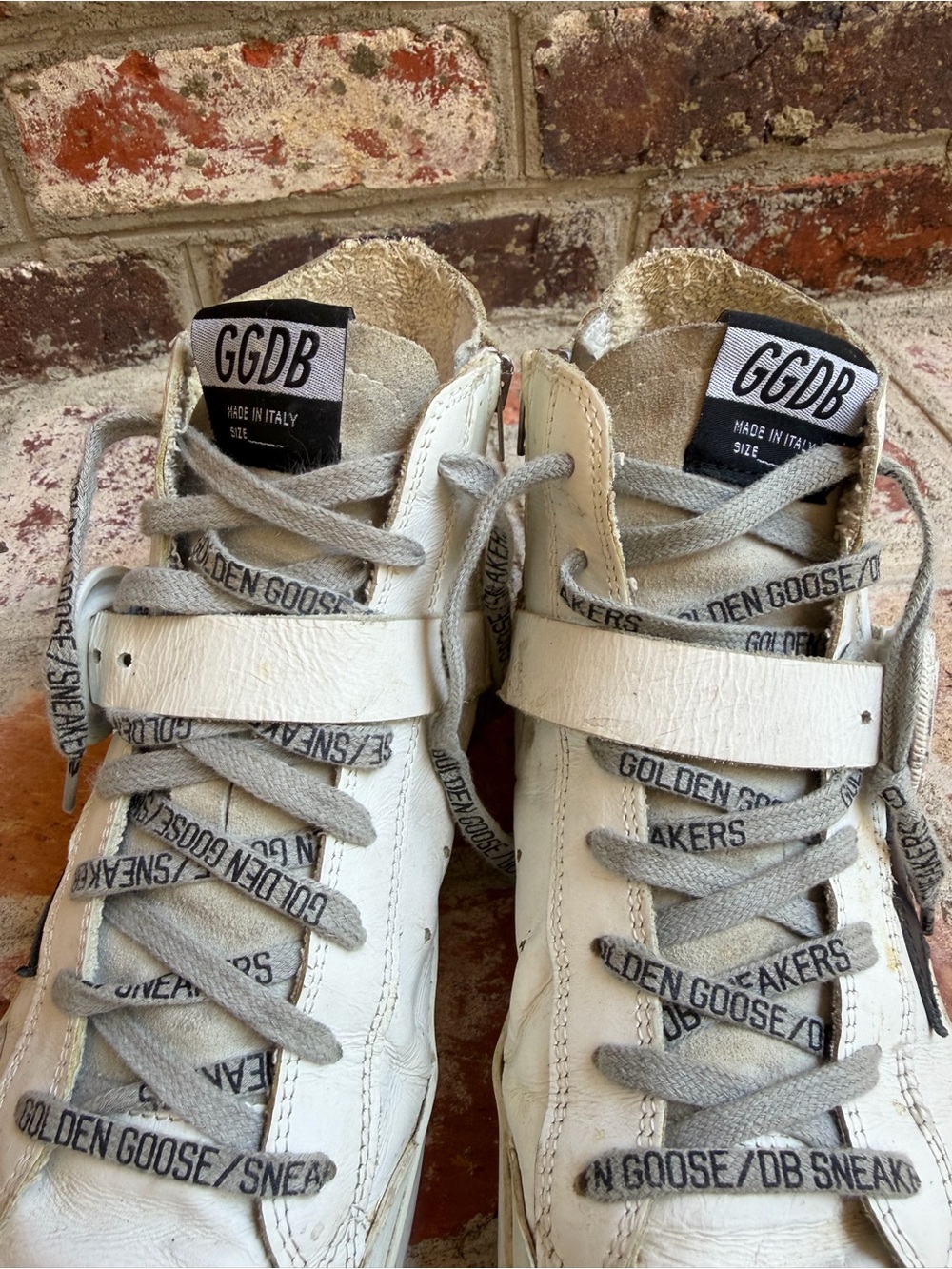 Golden Goose Francy Texas Buckle High Top Sneakers 39 - Picture 10 of 12